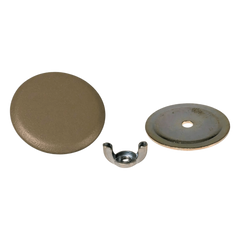 Sello Hermético para Orificios de 3/4" / Acero Inoxidable 304 / Calibre 14 / Junta Resistente al Aceite / Tuerca de Mariposa Rápida / Diámetro 1.13 (2.87 cm)