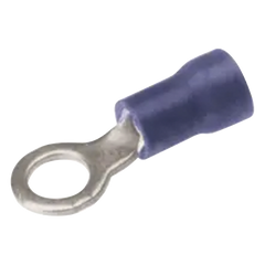 Zapata Terminal de Ojillo  para Tornillo 3/16 in (5 mm) calibre 16-14 AWG con aislamiento de vinilo.