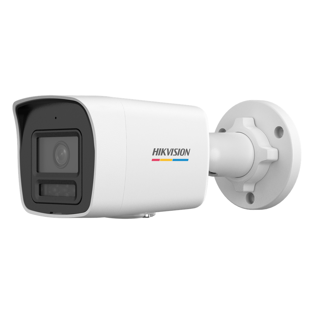 [ColorVu 3.0 + MD 3.0] Bala IP 2 Megapixel / Lente 2.8 mm / 30 mts IR + 30 mts Luz Blanca / Micrófono Integrado / Detección de Movimiento 3.0 / Exterior IP67 / WDR 120 dB / PoE / Micro SD