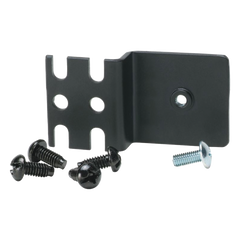 Soporte Para Canaleta Fiber-Duct™ 2x2 o 4x4, Para Instalación en Rieles de Rack de 2 o 4 Postes, Color Negro