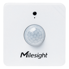 Sensor de Ocupación PIR y Luz LoRaWAN / Automatización de Iluminación para Edificios Inteligentes (BMS) / Detección 120° x 100° / 8 Metros / 1-60000 Lux
