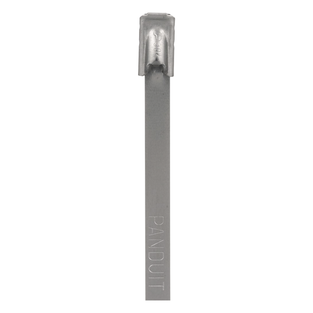 Cincho PanSteel de Acero Inoxidable Tipo 304, 362mm largo x 4.6mm ancho, Color Metálico, Paquete de 100pz
