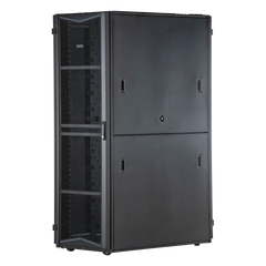Gabinete FlexFusion para Centros de Datos, 42 UR, 700 mm de Ancho, 1200 mm de Profundidad, Fabricado en Acero, Color Negro