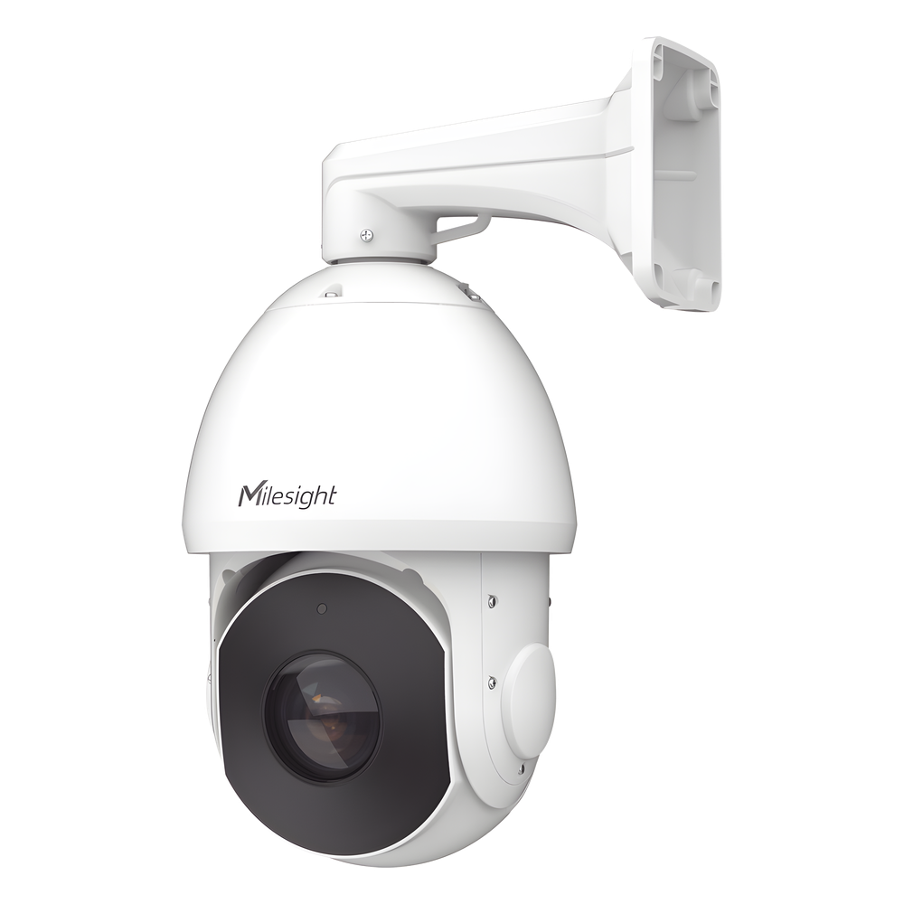 Cámara de Red Tipo Domo AI Zoom Óptico 42X / 4K HD 30fps / 140dB Super WDR / Control PTZ Inteligente / IR 300m / IP66 IK10 / ONVIF y VMS
