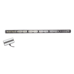 Barra de luz de advertencia de 6 Módulos de 6 LED, 30 Pulgadas, Ambar