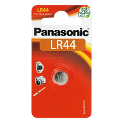 Batería Alcalina tipo LR44 (de botón) de 1.5 V 110 mAh