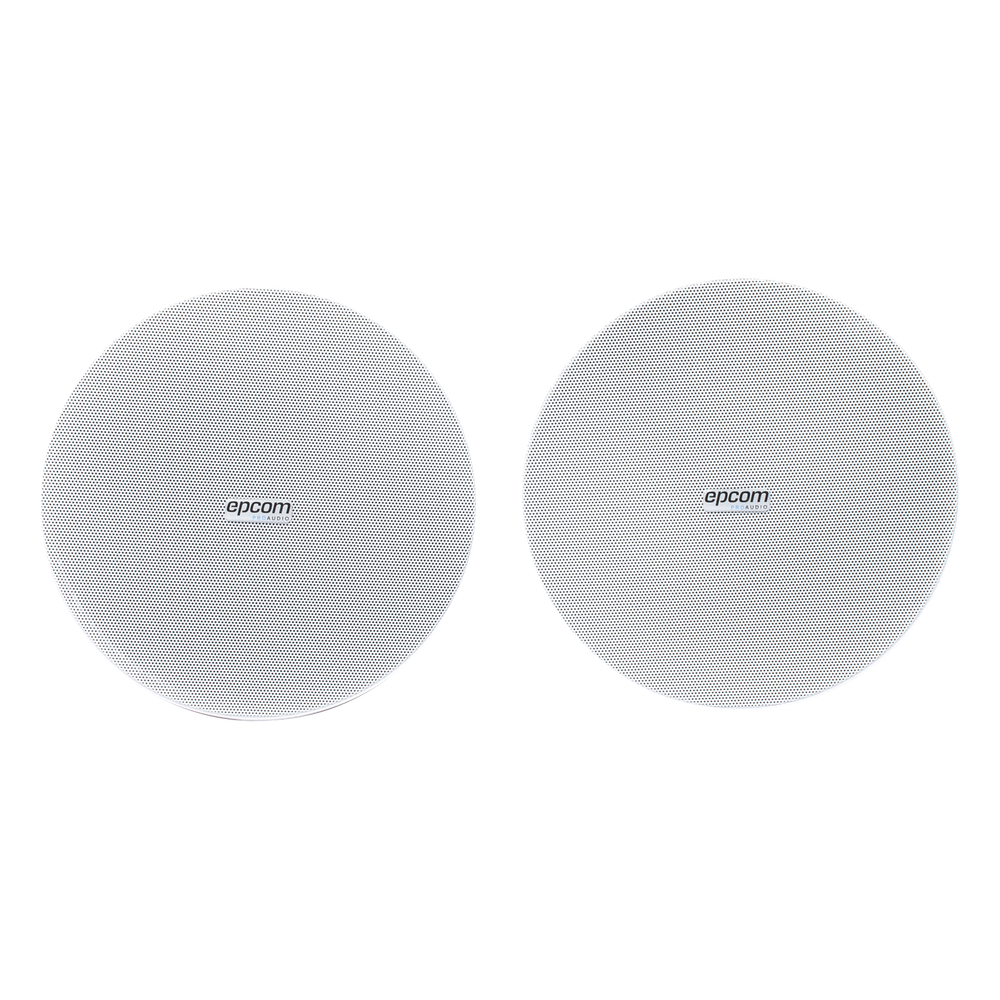 Kit de Bocinas de plafón 6.5in | Conexión Bluetooth | 2 x 20W | Frameless | Bocina Pasiva + Bocina Activa |