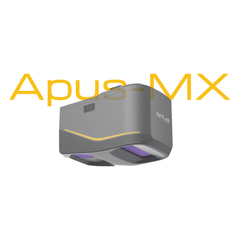 Sistema LiDAR Apus-MX para UAV / Escáner Láser 1200 m Alcance / 550.000 Puntos por Segundo / Hasta 8 Retornos / Cámara RGB 45 MP / IMU Avanzada / Precisión 5 cm @300 m / Compatibilidad DJI M350-M400