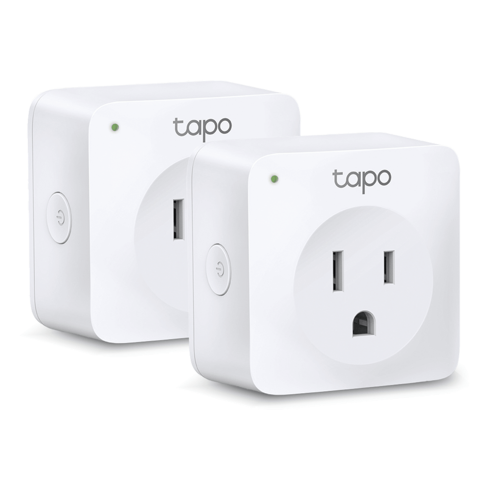 KIT 2 Mini Smart Wi-Fi tomacorrientes / Control Remoto / Programación y Temporizador / Diseño Compacto / 2.4 GHz / carga máxima de 10 A / hasta 1200 W