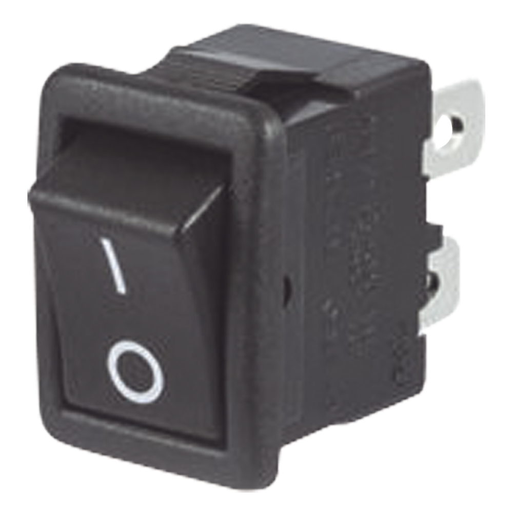 Interruptor Rocker DPST On-Off,  250 Vca.,10 Amp.,