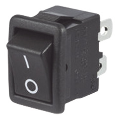 Interruptor Rocker DPST On-Off,  250 Vca.,10 Amp.,