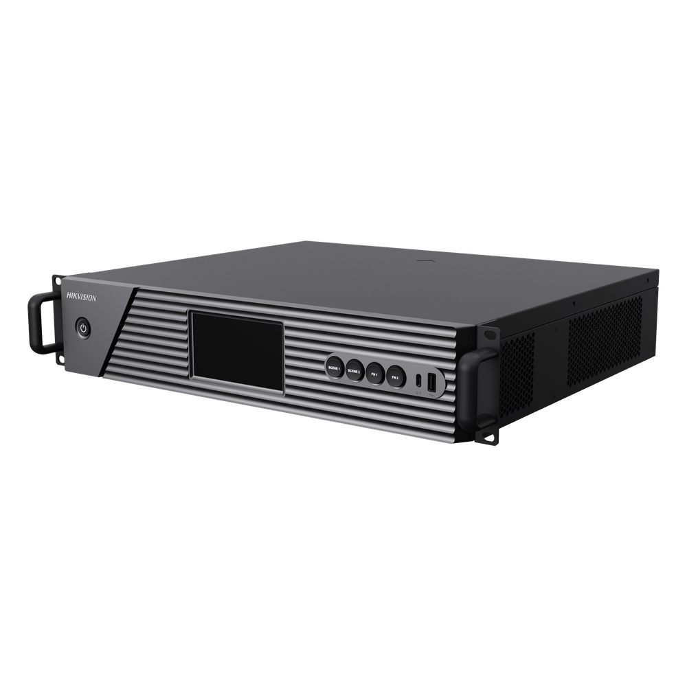 Chassis Controlador de Video Wall / 6 Slots / 2U Rack / 4K Ultra HD / Hot-Swappable / Touch LCD 4.5" / Genlock Sync / 8 Videowalls / 128 Escenas