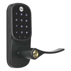 Cerradura  YRL226 con Teclado Táctil y Manija /Smarphone Control Opcional/ bronce Antiguo/ Para puertas de 35 mm a 45 mm de espesor.