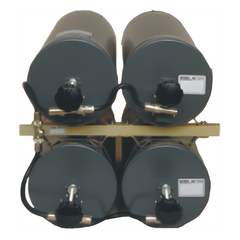 Duplexer VHF, para 143-156 MHz, para Potencia Máxima de Entrada de 250 W (ciclo continuo).