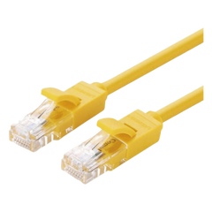 Cable UTP Ethernet Cat 6  Color Amarillo 2 Metros