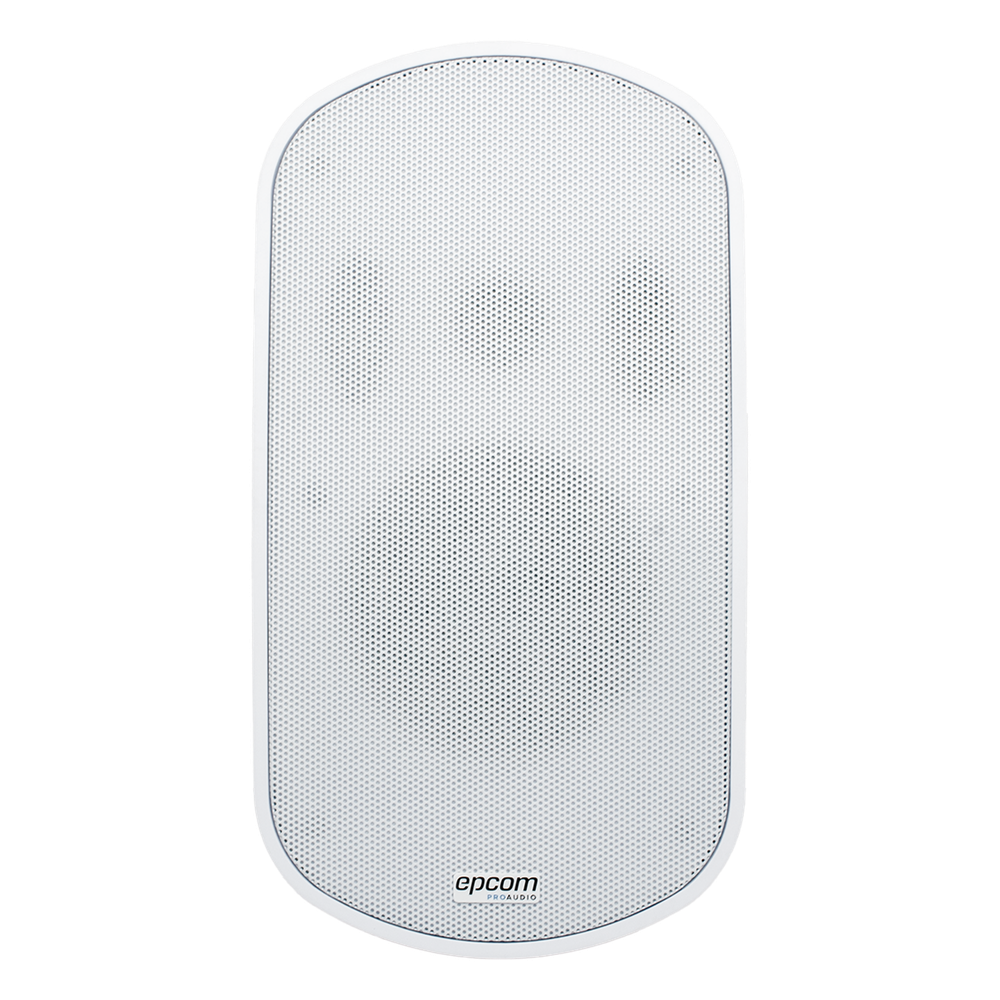 Altavoz de 2 vías | Montaje de Pared | 5.25" | 3 - 50W | 70/100V | 8 Ohms | Blanco | Carcasa Poliestireno