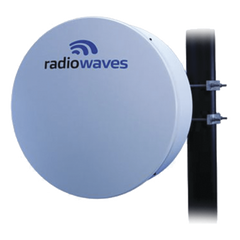 Antena Direccional, Dimensiones (2 ft), 10.7-11.7 GHz, 2 Conectores N-hembra, Ganancia 34dBi, Radomo y montaje incluido