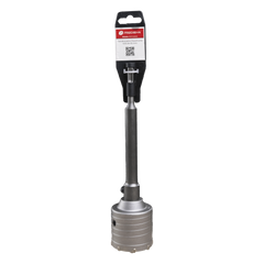 Broca Pasamuros SDS, Sacabocado para Concreto de 50mm con Extensión de 220mm
