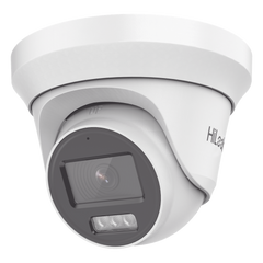 [Audio Bidireccional + Dual Light + ColorVu] Turret TURBOHD 3K / 5 Megapixel / Lente 2.8 mm / 40 mts IR EXIR + 40 mts Luz Blanca / Micrófono y Bocina Integrado / Exterior IP67 / dWD