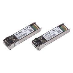 Kit de dos módulos GBIC 1.25G SFP, 10G SFP+ y 25G SFP28. 15 km, 1270nm + 1330nm.