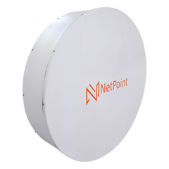 2 Antenas parabólicas direccional de 60cm, para enlaces cortos de punto a punto de 30 dbi