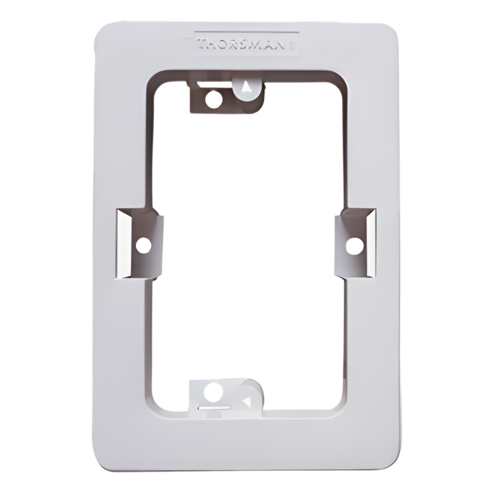 Caja Sin Fondo Universal, Color Blanco de PVC Auto Extinguible (7900-02002)
