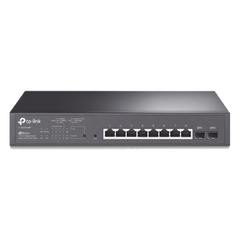 Switch PoE JetStream SDN Administrable 8 puertos 10/100/1000 Mbps + 2 puertos SFP, 8 puertos PoE, 150W, administración centralizada OMADA SDN