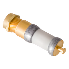 Capacitor Variable Trimmer de Aire, 1-30 pFd.  para Ajuste del Rechazo de Banda en Duplexers de VHF (L=17,27 mm).