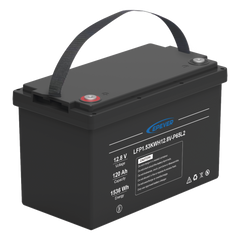 Batería de Litio LiFePO4 Ciclo Profundo / 12.8 Vcc / 120 Ah / 1.53 kWh / Exterior / Libre de Mantenimiento