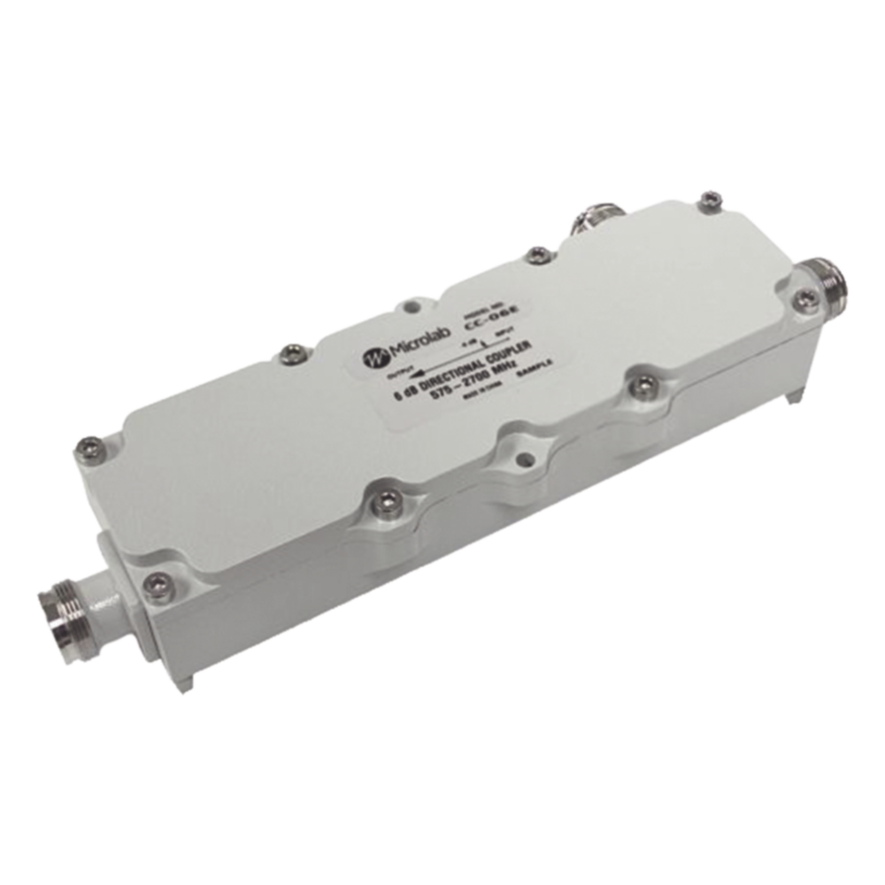 Acoplador direccional 10dB 575-2700MHz 300W - 161 dBc 4.3 - 10 IP67