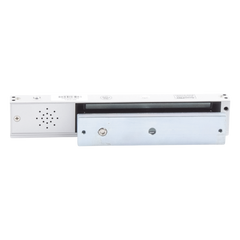 Chapa magnética 600Lb con  Buzzer de alarma de puerta mantenida abierta / LED indicador de estado /  Sensor de estado de placa/ Libre de Magnetismo Residual
