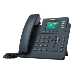Teléfono IP Empresarial Yealink SIP-T33G con Doble Puerto Gigabit Ethernet y 4 Líneas SIP