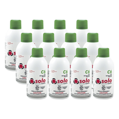 Paquete De 12 Latas De Gas Genuino De Monóxido De Carbono (CO) De Uso Manual o En Dispensadores SOLO-330/SOLO-332