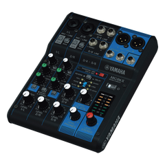 Mezcladora de Audio | 6 Canales | 2 entradas de micro/6 de línea (2 mono + 2 estéreo) | Efectos Integrados | Alimentación Phantom