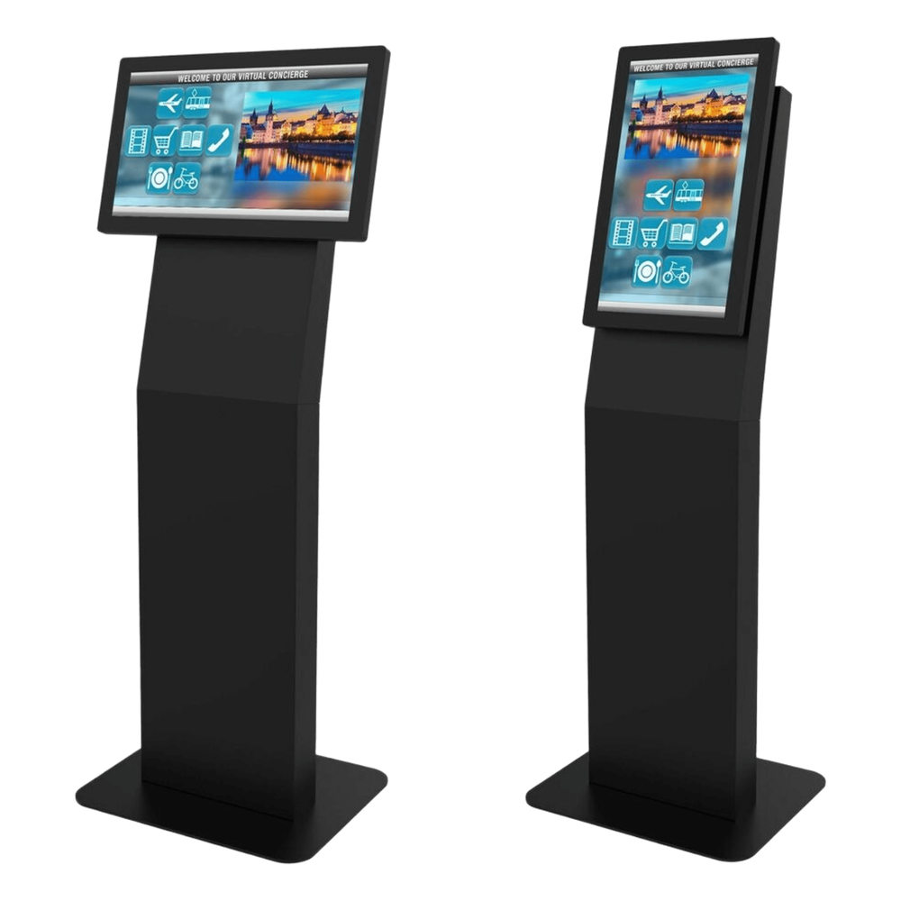 Montaje tipo Kiosko Para Pantallas Indoor Peerless-AV / Base Rectangular / Puertas con Seguridad / Gestión Interna de Cables / Compatible con formato VESA 100x100 a 200x200 (pantalla no incluida)