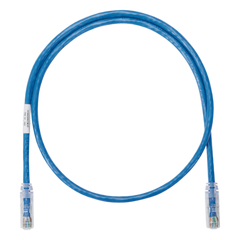 Cable de Parcheo UTP Categoría 6, con Plug Modular en Cada Extremo - 7.62 Metros (25 Pies) - Azul