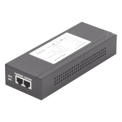 Inyector Super Hi-PoE / 56 Vcc / 30 Watts / Para Domos HIKVISION PTZ / IP (-AE / DE) / Soporta 802.3 af /at / Para Aplicaciones de CCTV