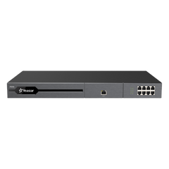 Conmutador IP PBX Enterprise Modular / 300 Extensiones Expansible a 500 / 60 Llamadas Simultáneas Expansible a 120 / Hasta 2 Puertos E1/PRI / Hot Standby / 16 Puertos FXO/FXS / Call Center y Omnicanal IA