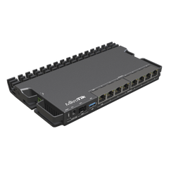 RB5009UPr+S+IN 8 puertos PoE in/out, 1 SFP+, Solo RouterOS v7