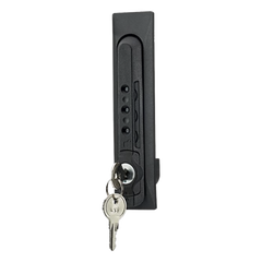 Chapa de Combinación de 3 Dígitos con Llave, Compatible con Gabinetes Tipo N, Tipo S y Tipo D de Panduit, Color Negro