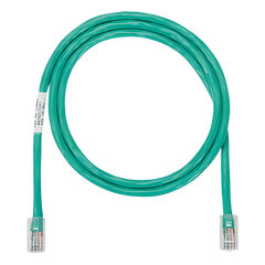 Cable de Parcheo UTP Categoría 5e, con Plug Modular en Cada Extremo - 4.3 Metros (14.11 Pies) - Verde