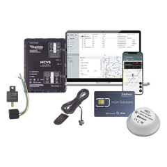 Kit de Localizador 4G LTE /  1 MICSIM25GPS y datos 1 año + 1 BLUEPUCKRHT + 1 EPCOMGPSMENSUAL + RELAY + Botón SOS