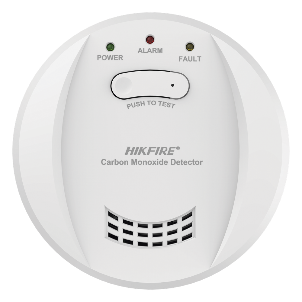(HikFire) Detector de Monóxido de Carbono / Sensor Electroquímico Avanzado / Alarma Visual y Audible