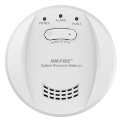(HikFire) Detector de Monóxido de Carbono / Sensor Electroquímico Avanzado / Alarma Visual y Audible
