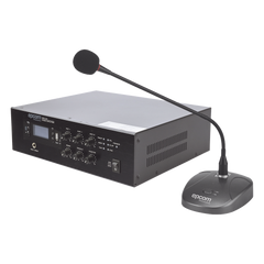 KIT de Amplificador de 120W Modelo SFB120 | más Micrófono de Escritorio Modelo SF621A