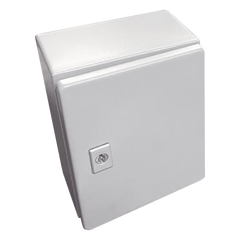 Gabinete de Acero / Nema 4 -IP 66 de 15 x 15 x 12 cm / Platina incluida.