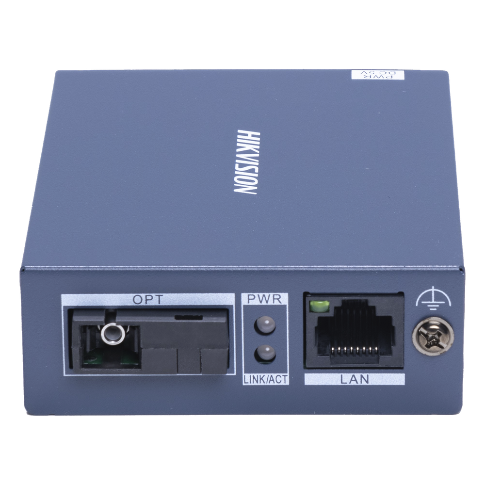 Convertidor Fibra Óptica / Transmisor / Monomodo (TX) / 1 Puerto SFP (SC) 100 Mbps / 1 Puerto RJ45 10/100 Mbps / HASTA 20 KM / Plug and Play
