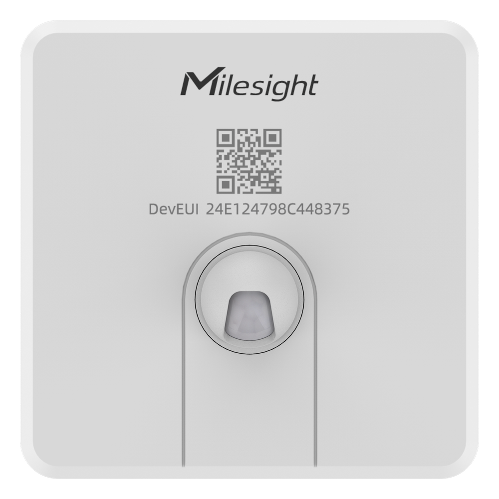 Sensor de Ocupación de Escritorios LoRaWAN / Detección PIR / 5 Cubiertas Ajustables / Batería 5 Años