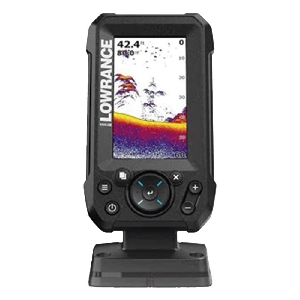 Eagle-4x Ecosonda en pantalla horizontal IPS de 4 pulgadas, incluye transductor tipo bala
