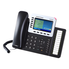 Teléfono IP Empresarial de 6 Líneas con Pantalla a Color y Audio HD, PoE